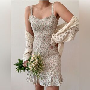 Dress Forum Los Angeles Floral Print Mini Dress, Size M